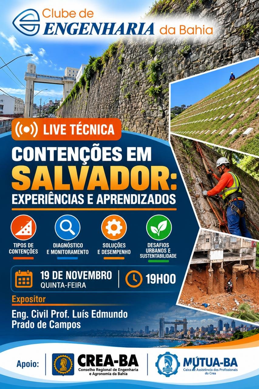Contenções em Salvador: Experiências e Aprendizado
